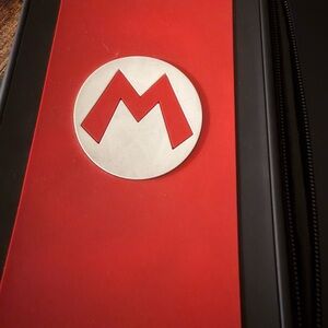 Nintendo Red and Black Switch Case with Logo